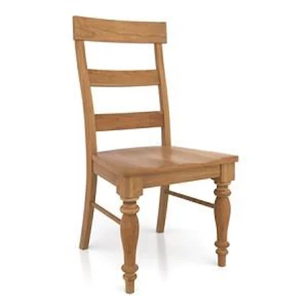 Customizable Solid Wood Dining Side Chair